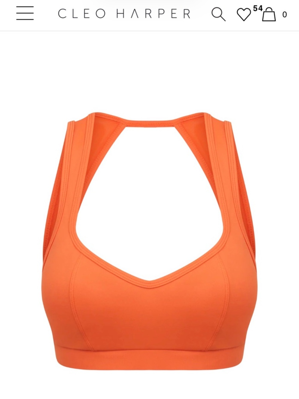 Cleo Harper Blake Bralet / Sports Bra - Picture 2 of 8